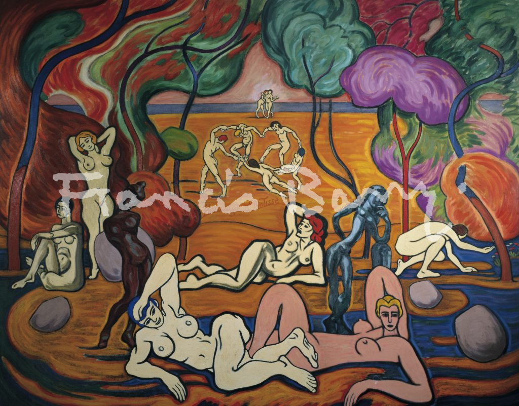 Vorticism, Modernism, Oil on Canvas, Carcassone, Saatchi, France