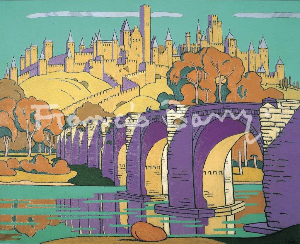 Vorticism, Modernism, Oil on Canvas, Carcassone, Saatchi, France