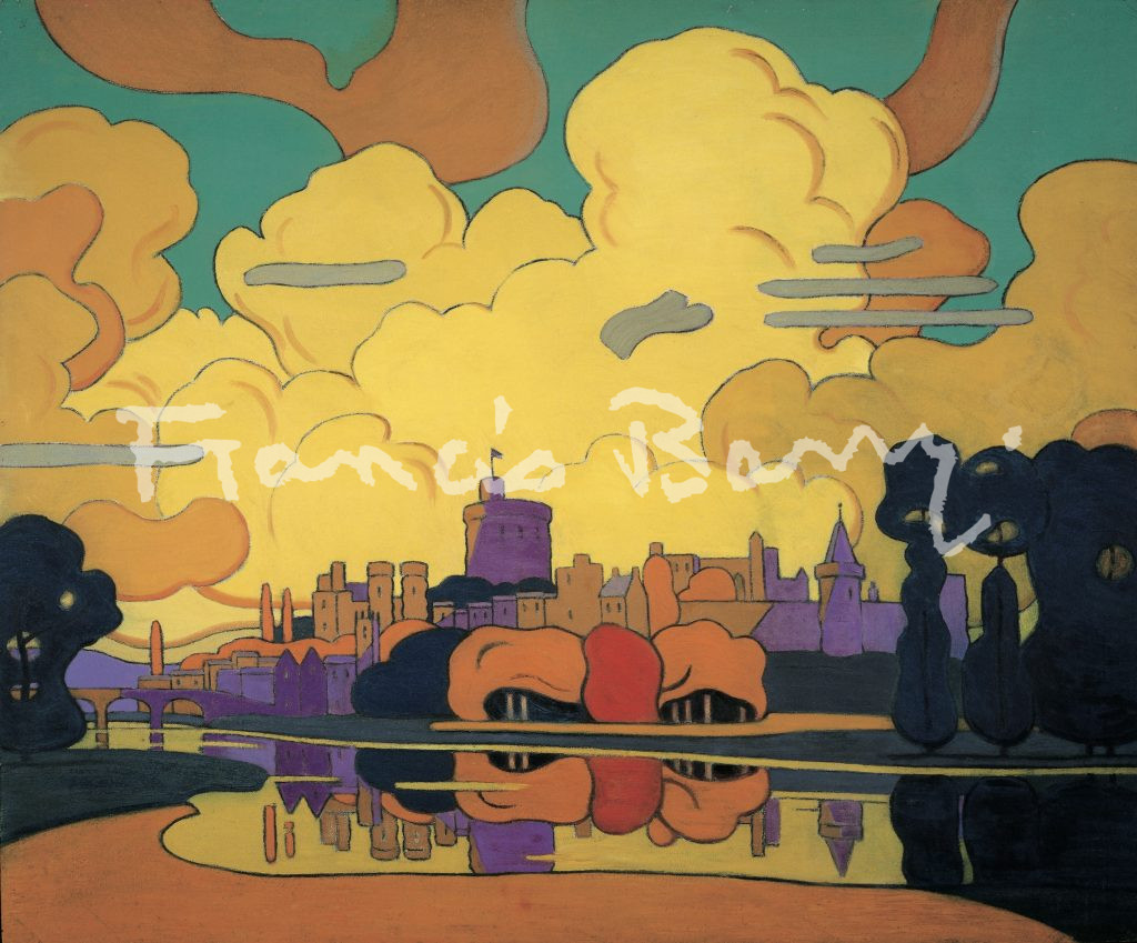 sir claude francis barry, modernism, windsor, oil on canvas
