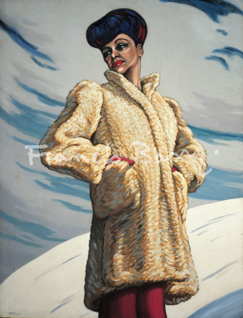 Girl in a Fur Coat (Doreen in Switzerland)