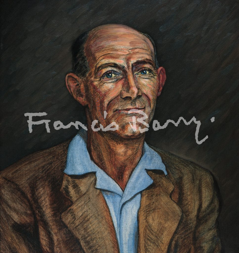 sir claude francis barry, portrait, modernsim, oil on canvas
